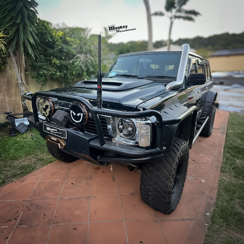 BRAND NEW CUSTOM ADD ON BONNET SCOOP FOR NISSAN PATROL GQ SERIES 1988-1997